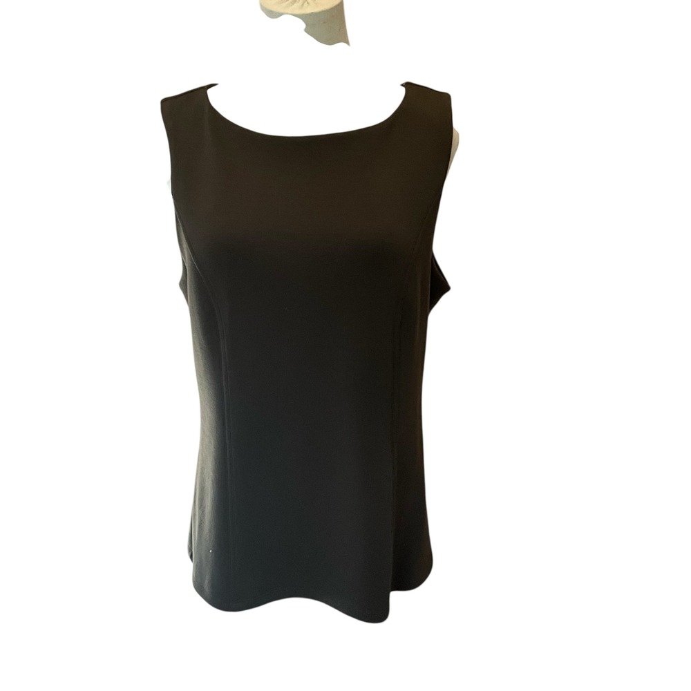 Banana Republic Sleeveless Top Minimalist Olive Green‎ Career Business Tank L